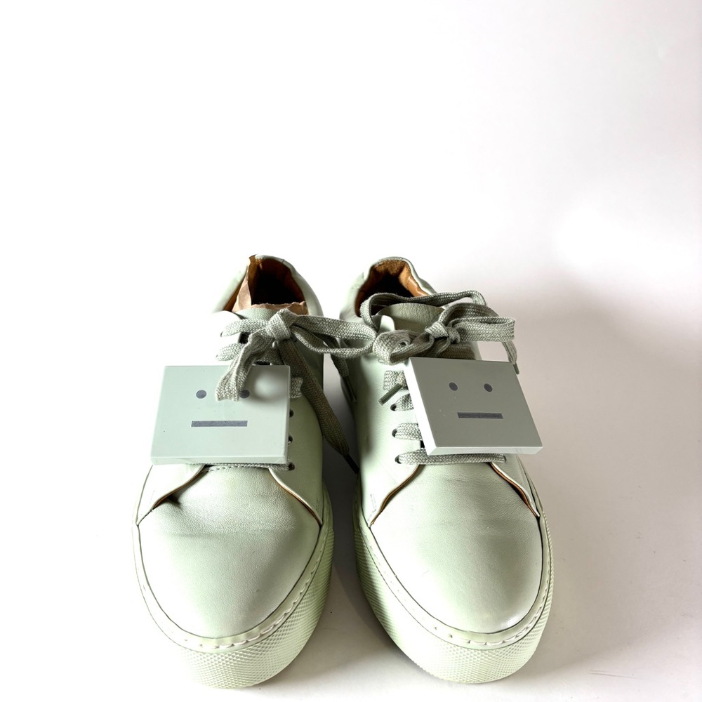 Acne Studios Face Leather Lace-Up Shoes size 36